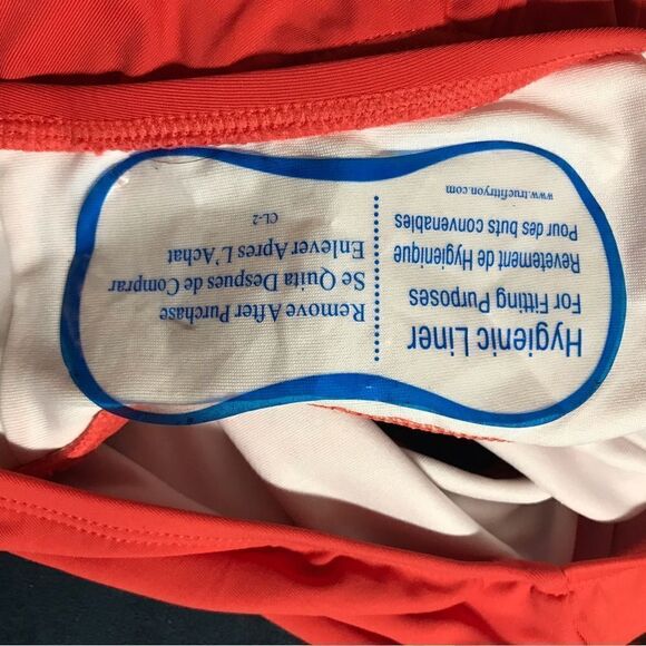 Banana Republic NWOT Orange One Piece Swimsuit Size L - Picture 8 of 8